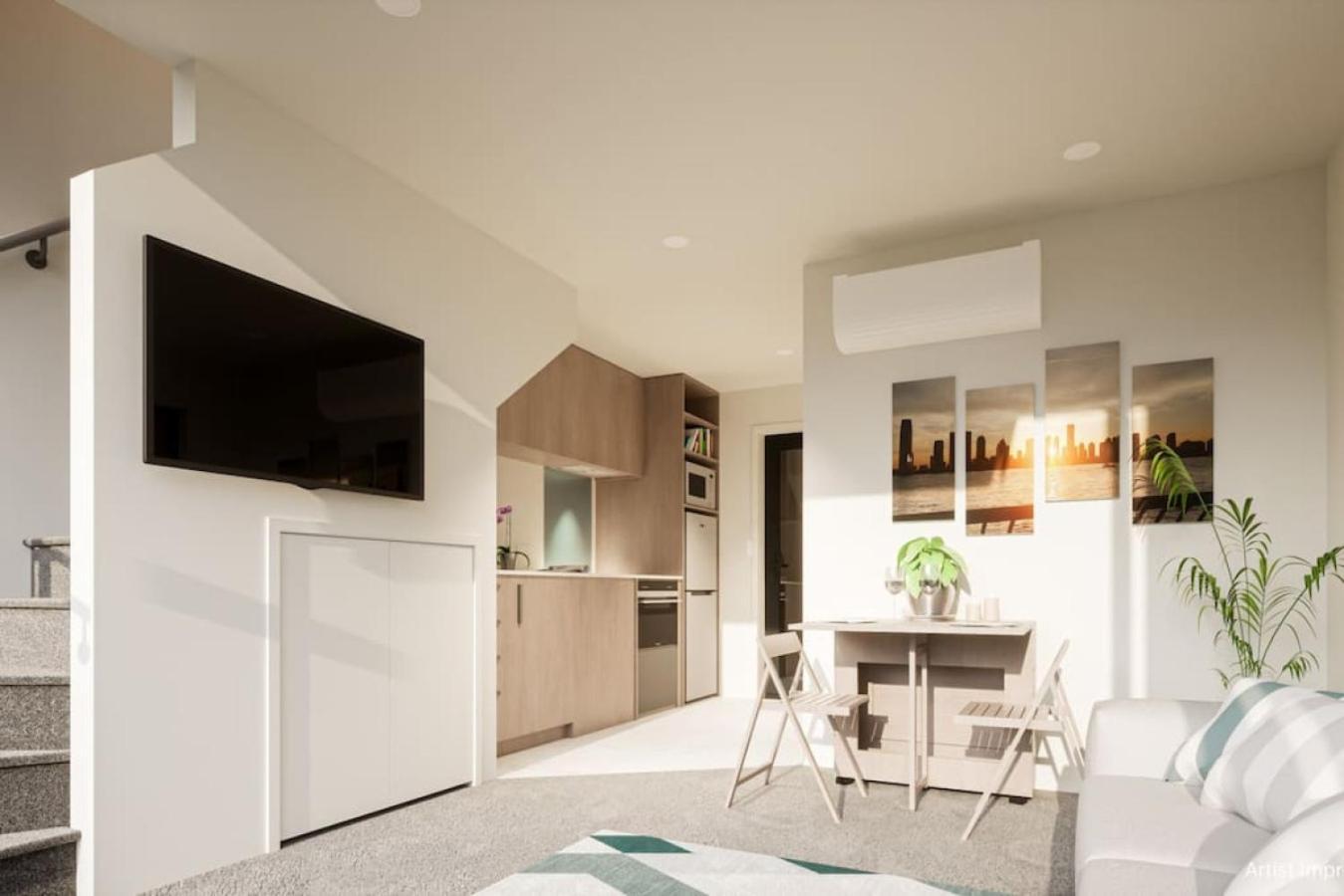 Cute On Cashel 1 Apartment Christchurch Luaran gambar
